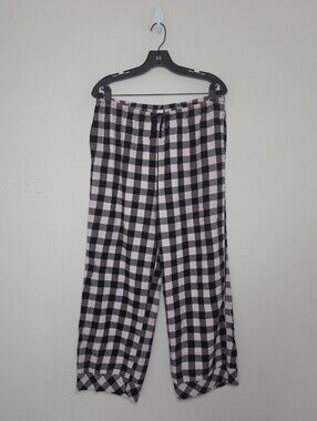 Women's Victoria's Secret Plaid Flannel Pajama Pants Sz Medium